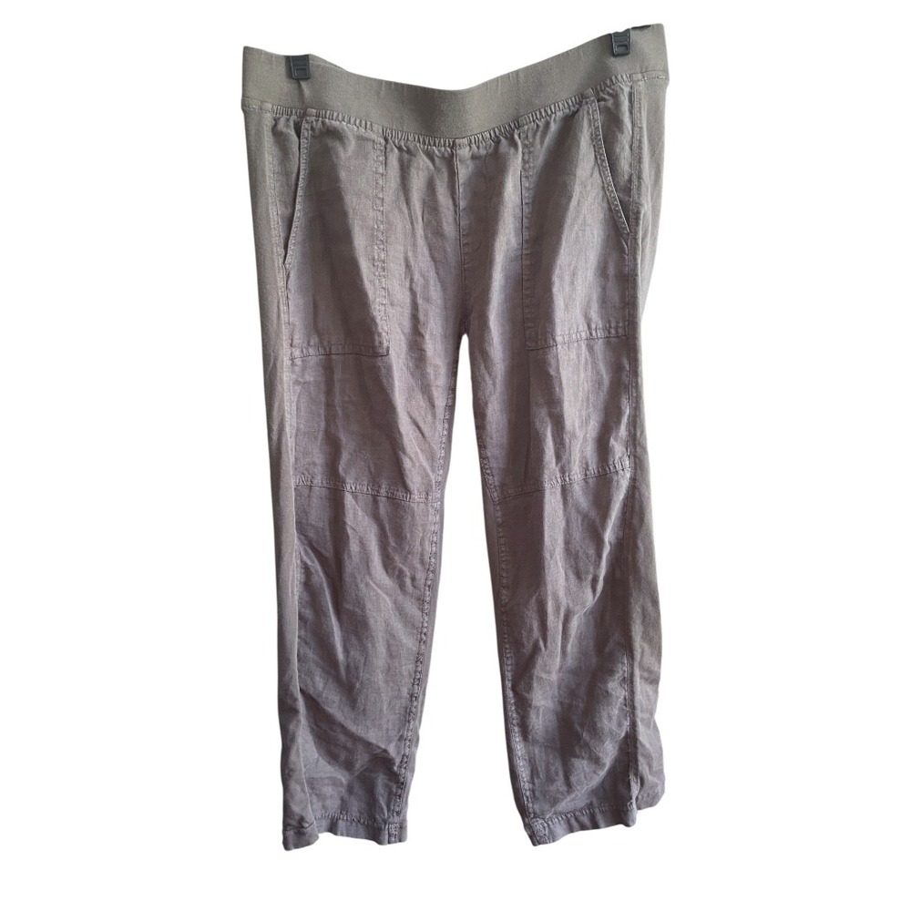Wearables Taupe Grey Pull On‎ Lightweight Pants XL